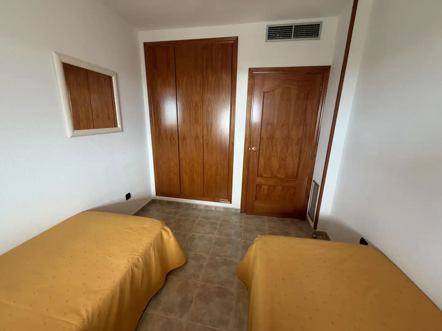 Dormitori de Apartament en venda en La Ràpita amb Aire condicionat, Jardí privat i Terrassa
