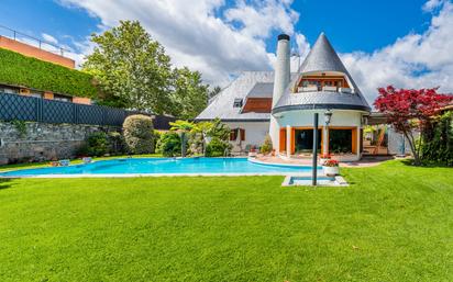 Garden of House or chalet for sale in  Madrid Capital  with Air Conditioner, Heating and Private garden