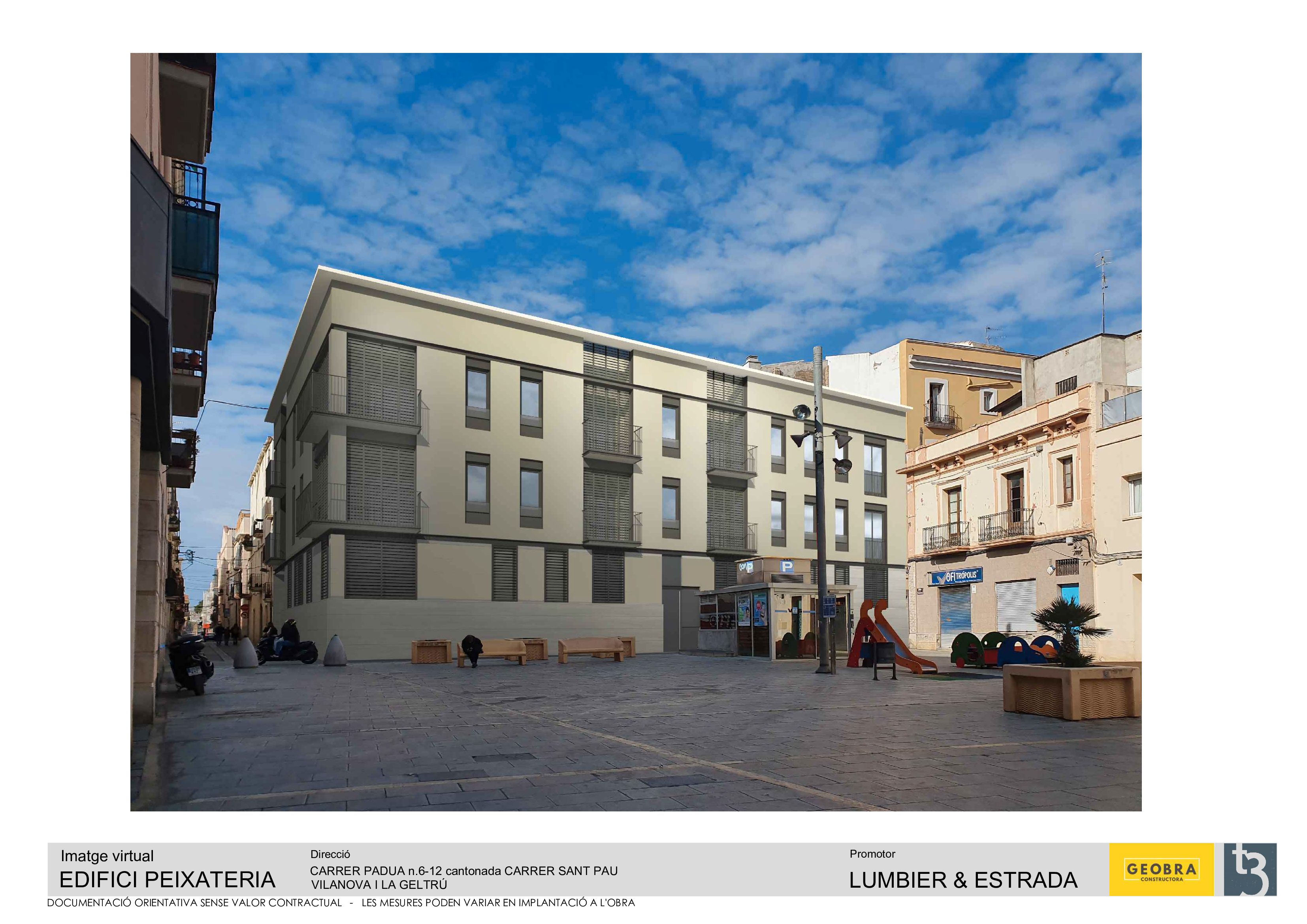 Exterior view of Flat for sale in Vilanova i la Geltrú  with Balcony