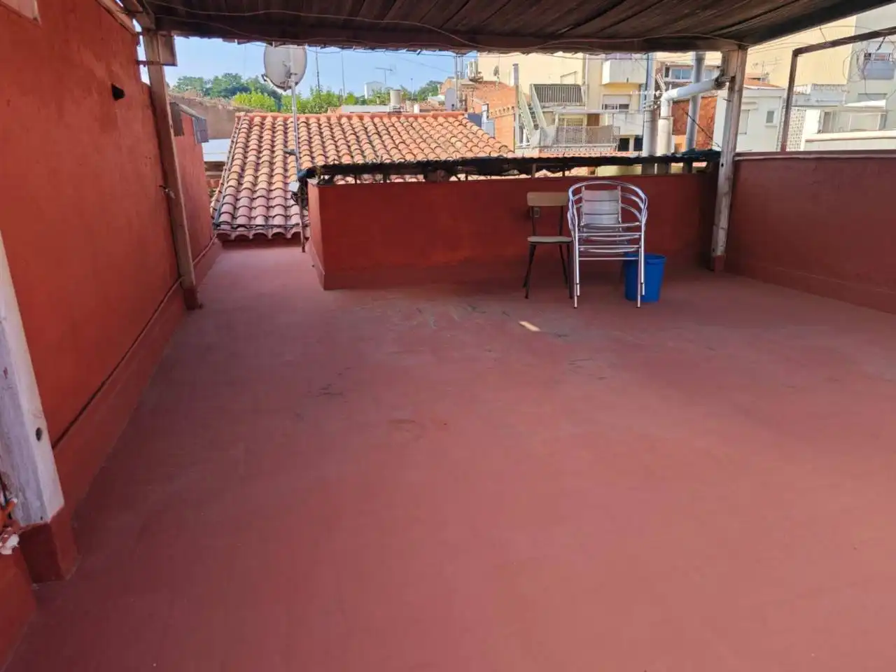 Terraza de Casa o chalet en venta en Terrassa