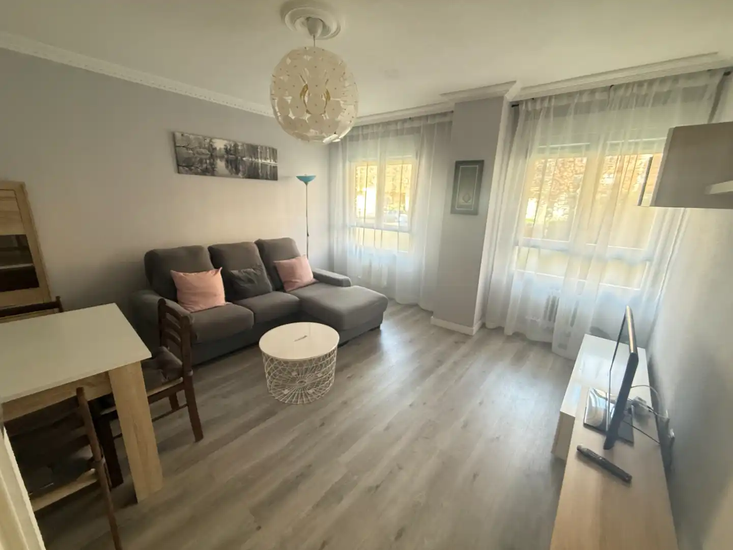 Wohnzimmer von Wohnung zum Verkauf in Palencia mit Heizung und Möbliert
