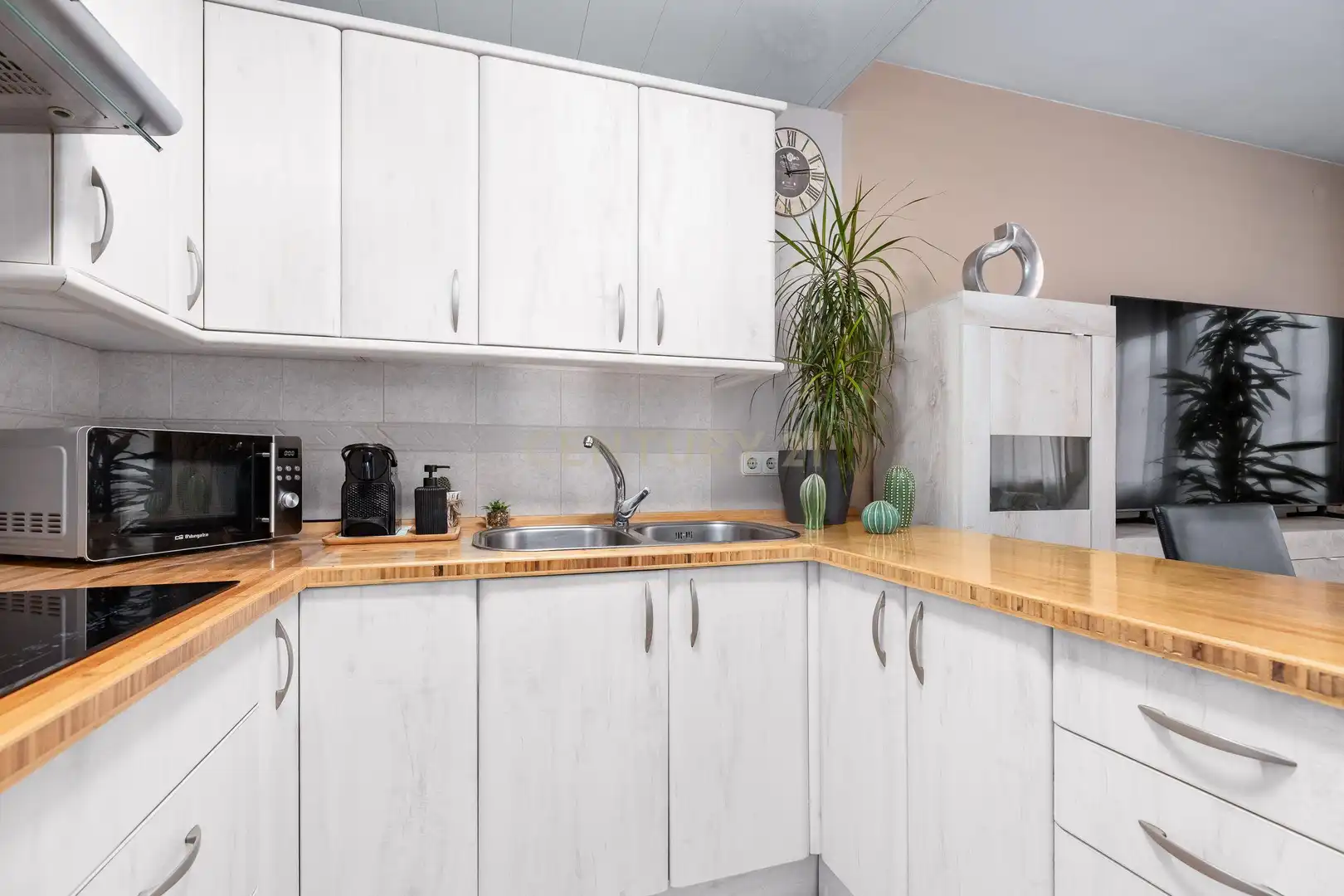 Cocina de Apartamento en venta en Llinars del Vallès