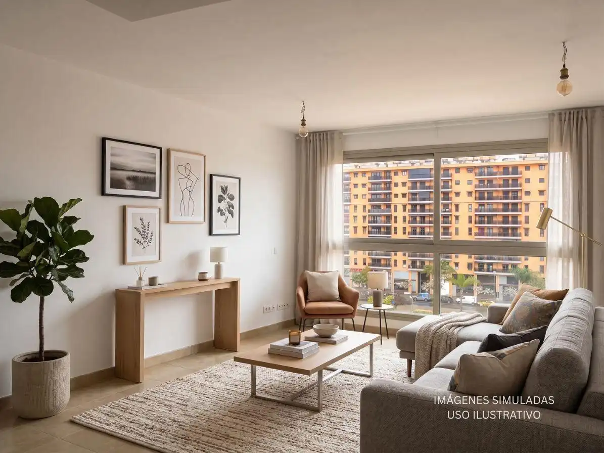 Living room of Flat for sale in Alicante / Alacant  with Community pool
