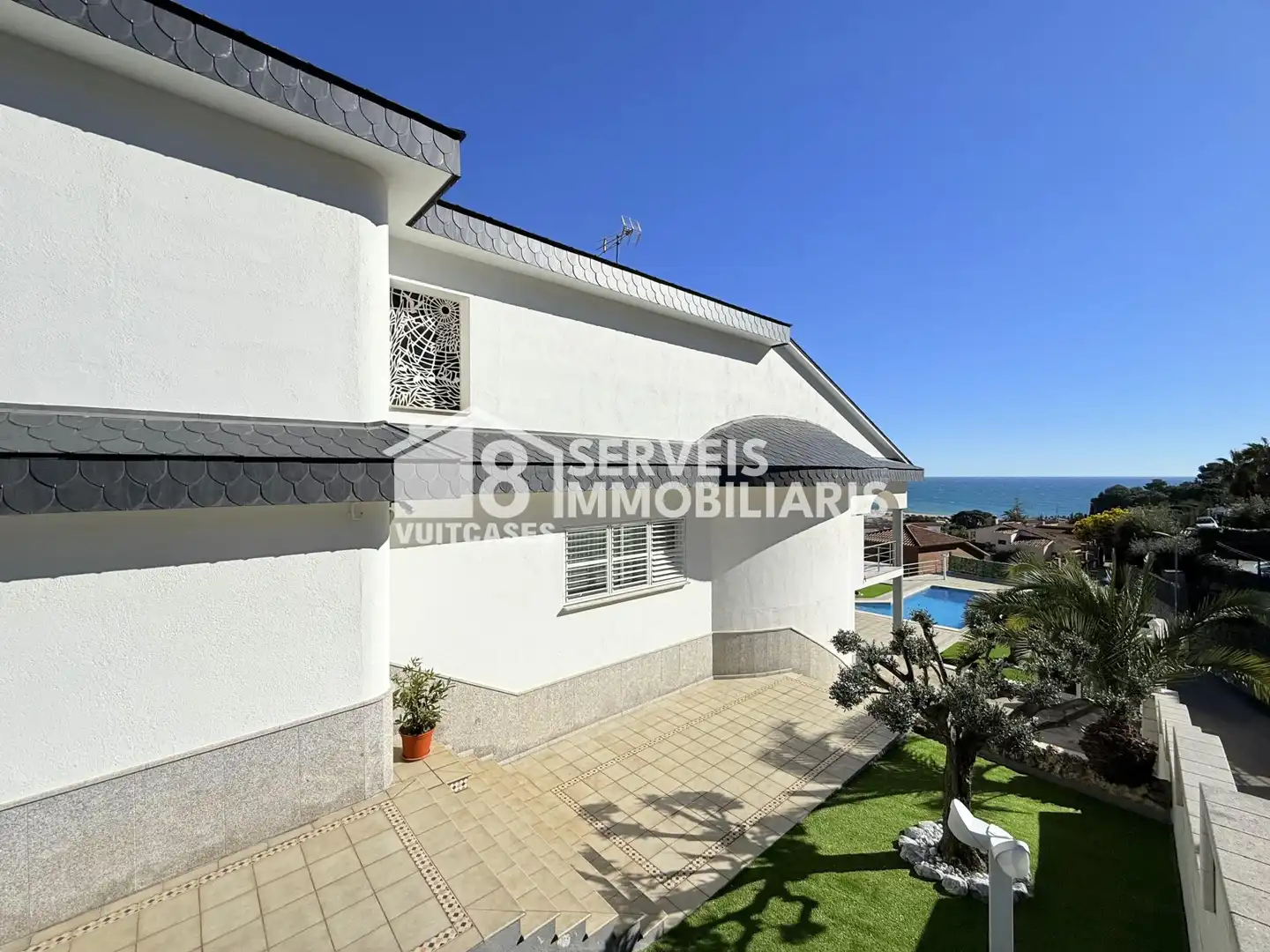 Vista exterior de Casa o chalet en venta en Arenys de Mar con Calefacción, Jardín privado y Terraza