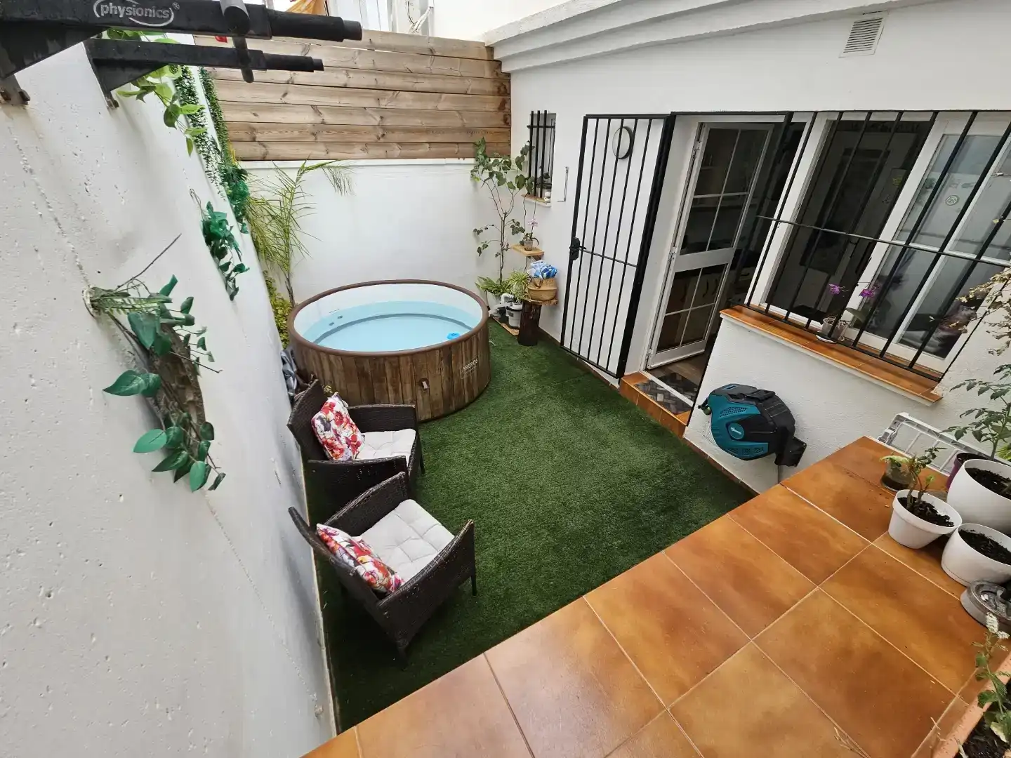 Terrassa de Casa adosada en venda en Benalmádena amb Aire condicionat, Piscina i Balcó