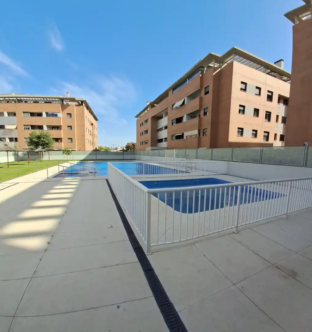 Swimming pool of Flat for rent in Mairena del Aljarafe  with Air Conditioner and Community pool