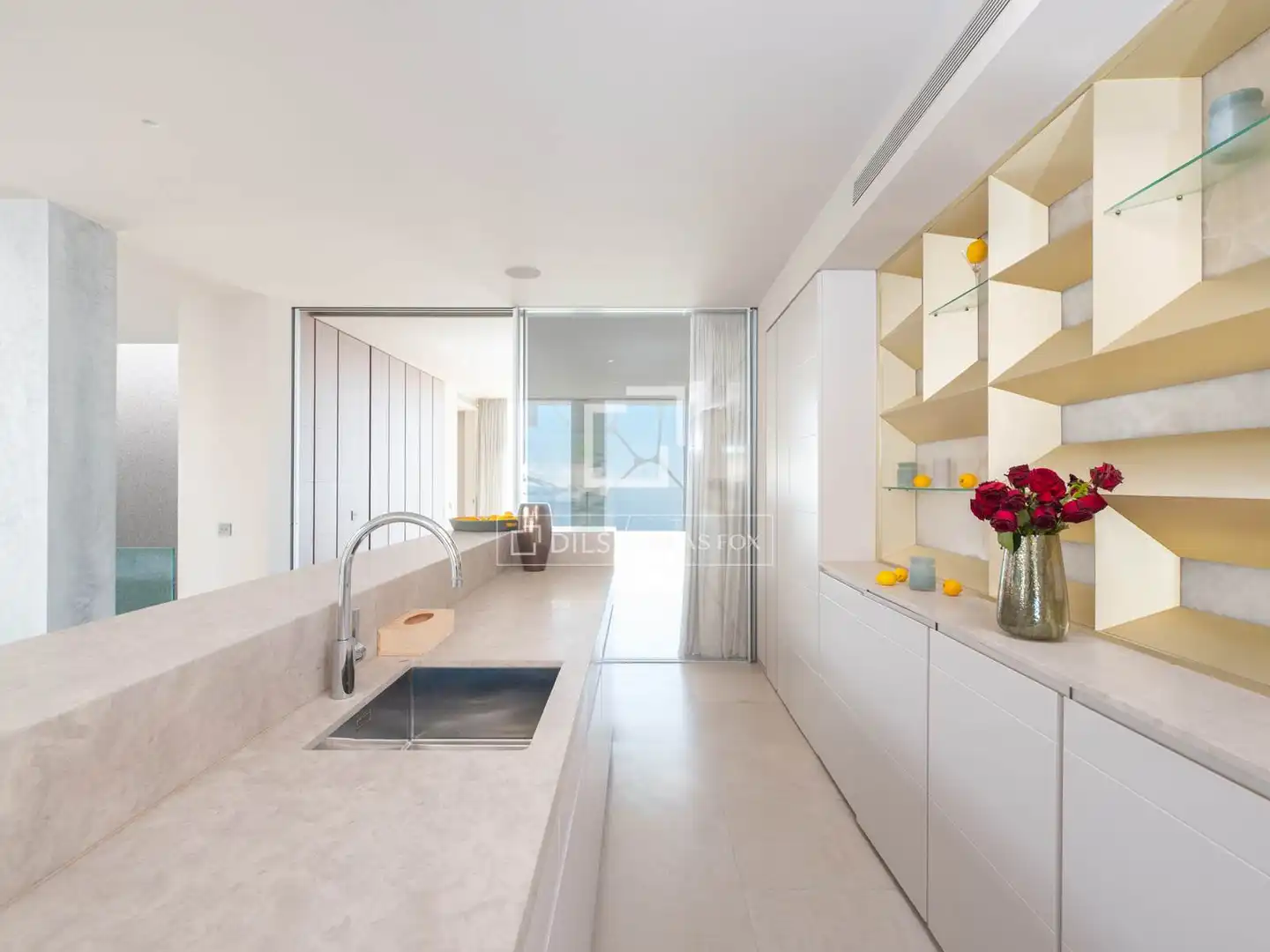 Kitchen of Houses for sale in Santa Eulària des Riu  with Air Conditioner, Heating and Private garden
