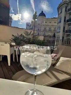 Terrassa de Àtic de lloguer en Valencia amb Aire condicionat, Calefacció i Parquet