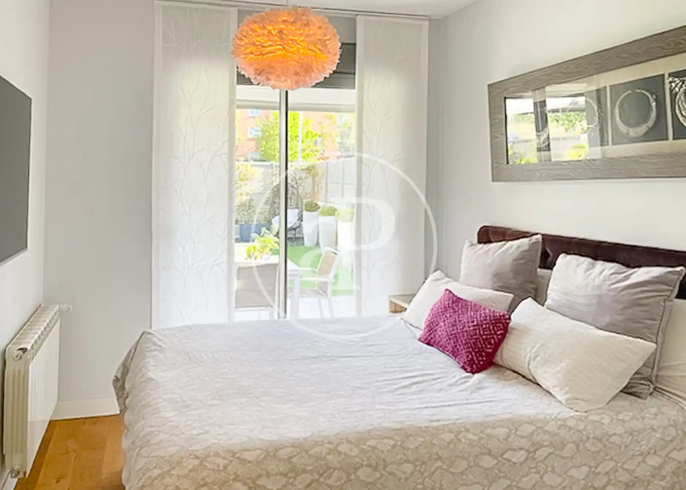 Schlafzimmer von Wohnung zum Verkauf in Madrid mit Klimaanlage, Heizung und Privatgarten