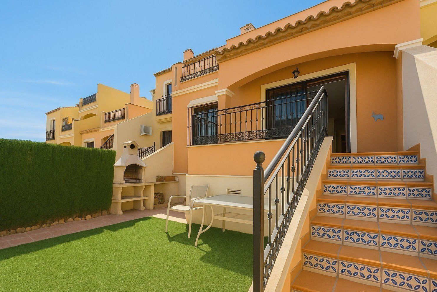 Terraza de Finca rústica en venta en Algorfa con Jardín privado, Terraza y Amueblado
