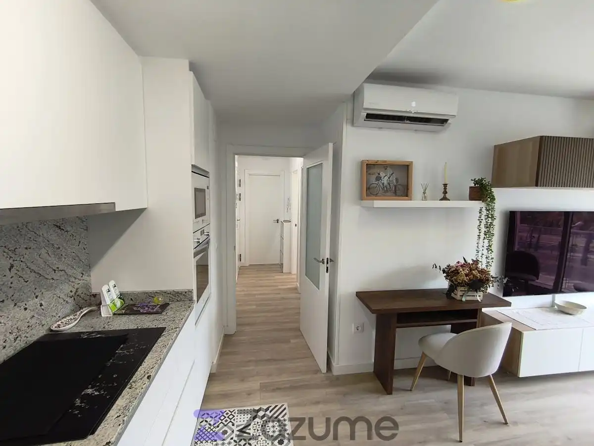 Cocina de Piso de alquiler en Valencia con Aire acondicionado, Parquet y Trastero