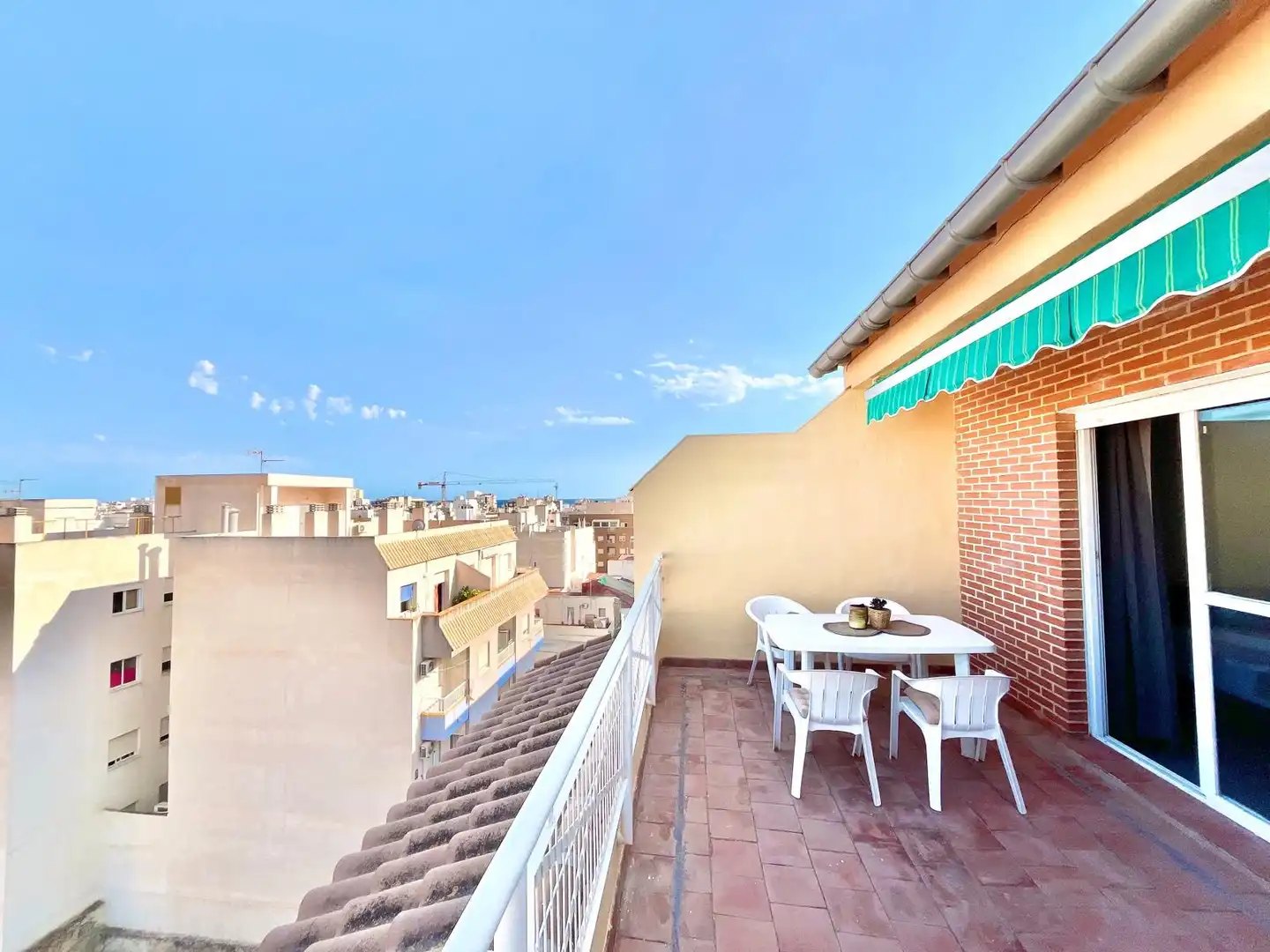 Terrace of Attic for rent in Torrevieja  with Heating, Terrace and Furnished