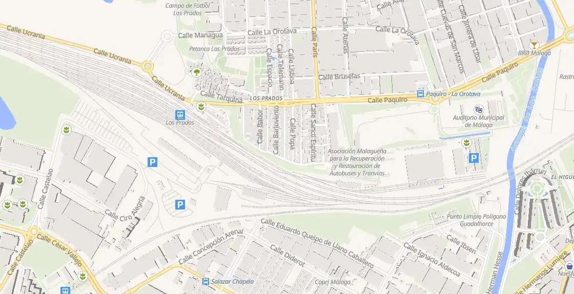 Vista exterior de Piso en venta en Málaga