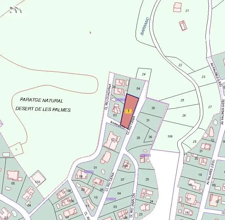 Residential land for sale in Calle del Río Cenia, imagen 12
