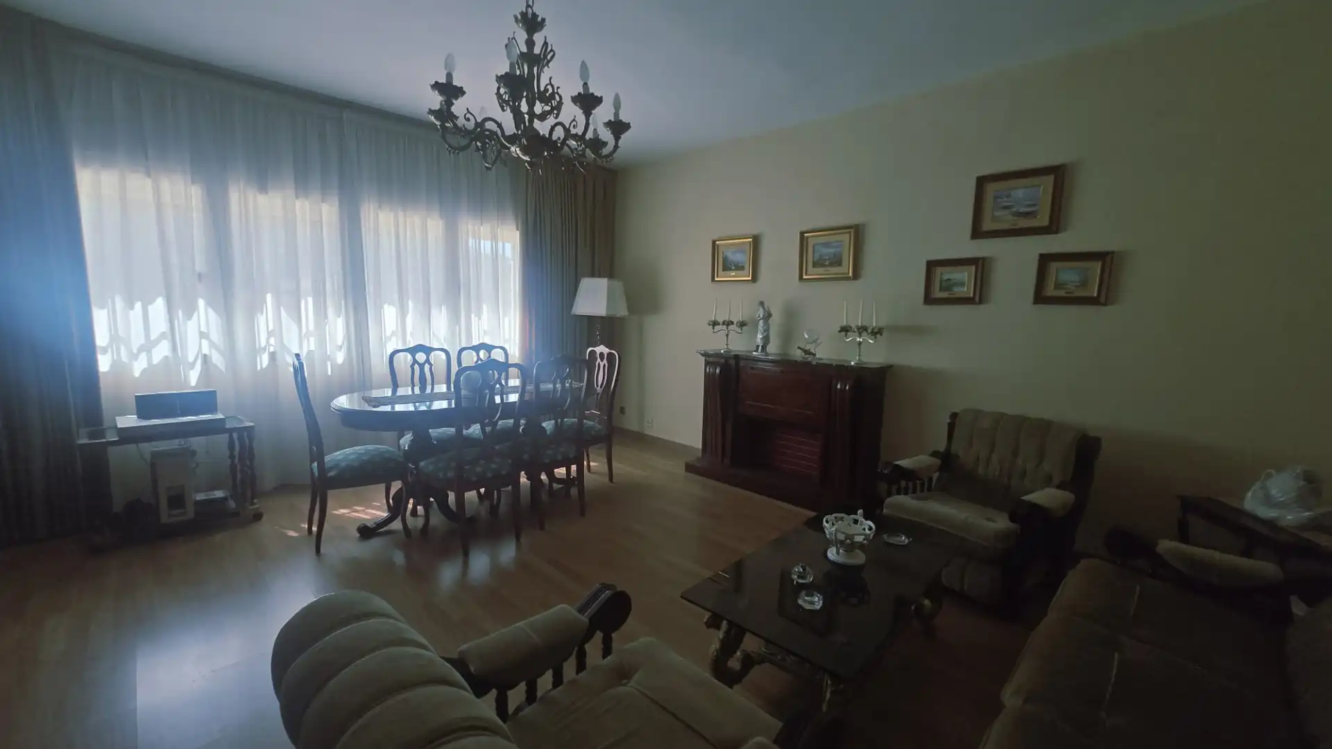 Wohnzimmer von Haus oder Chalet zum Verkauf in Rincón de la Victoria mit Klimaanlage, Heizung und Privatgarten