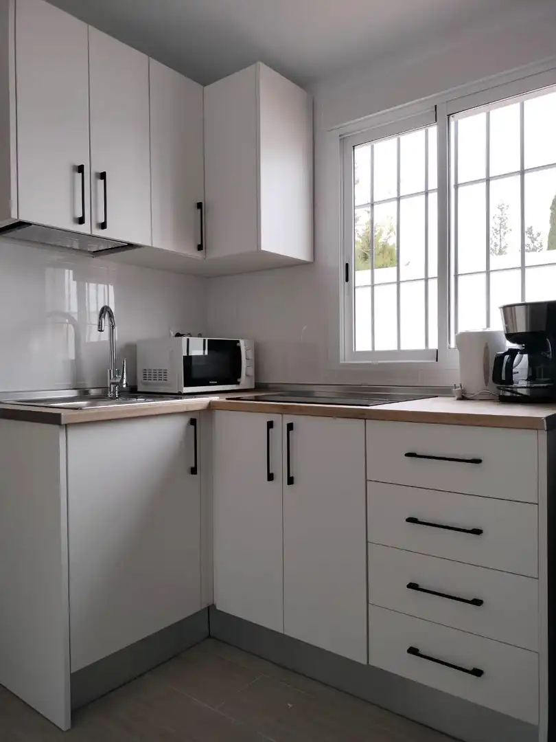 Cocina de Casa o chalet en venta en Benalmádena con Aire acondicionado, Calefacción y Jardín privado