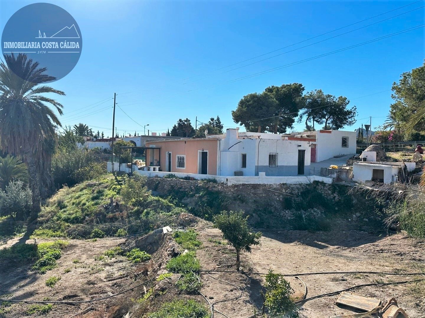 Vista exterior de Finca rústica en venda en Pulpí amb Jardí privat, Terrassa i Traster