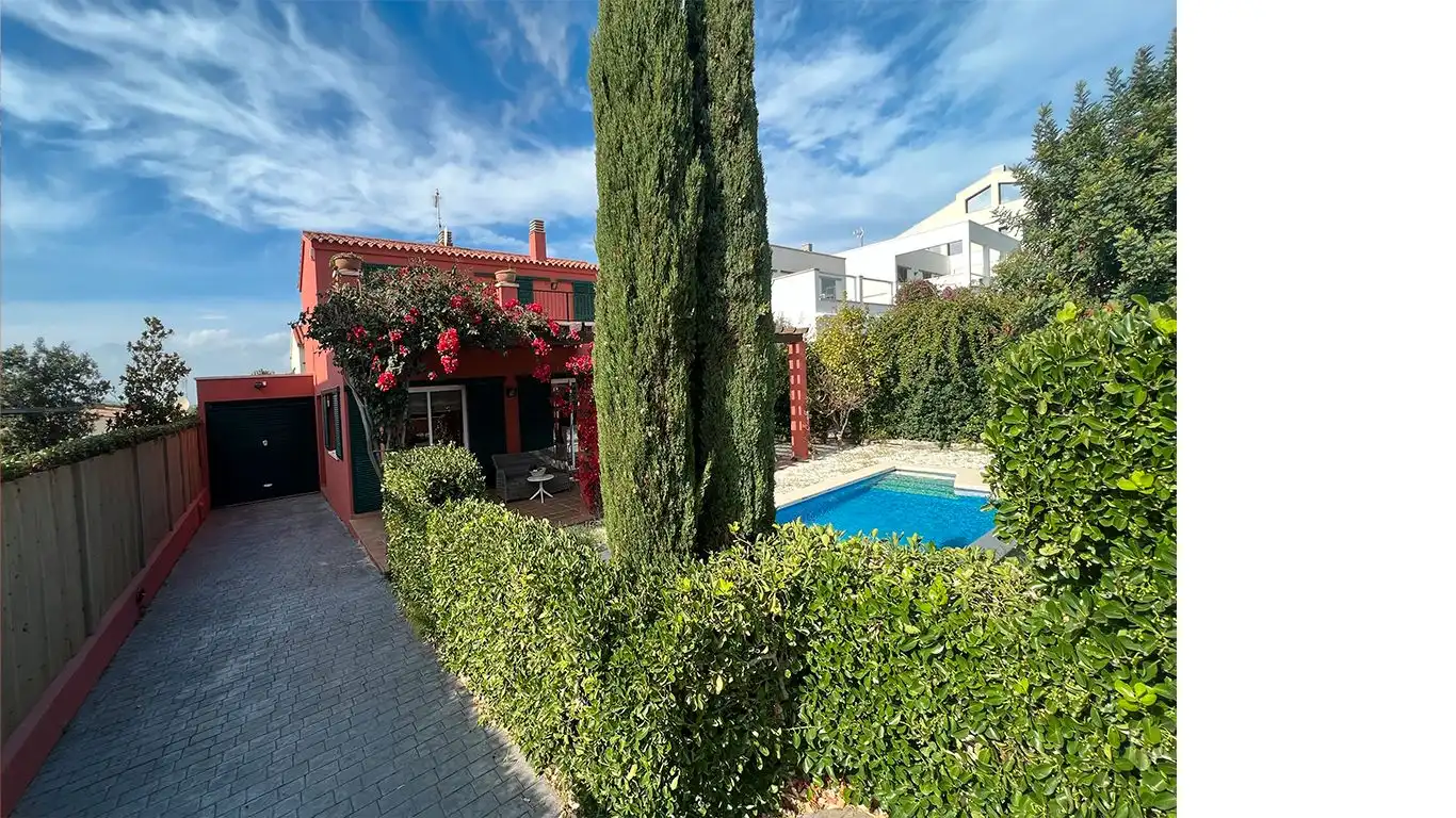 Exterior view of Houses for rent in Sant Feliu de Guíxols  with Air Conditioner, Heating and Private garden