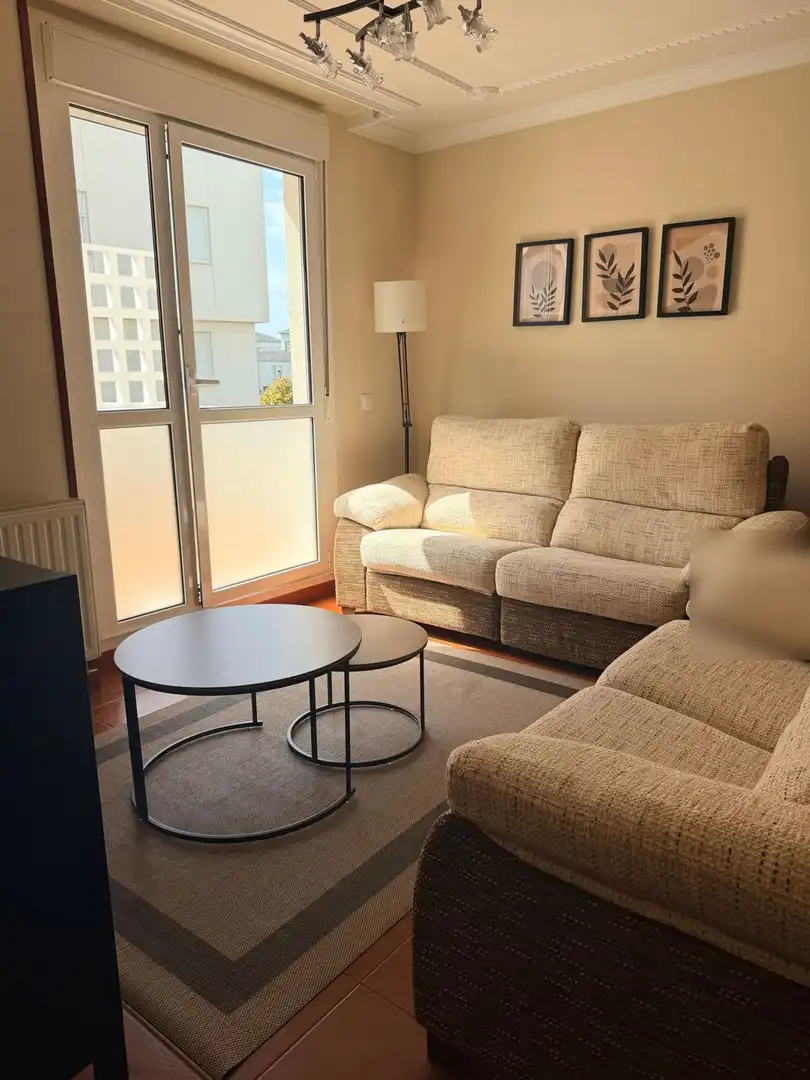 Living room of Flat for rent in Valdés - Luarca  with Heating, Terrace and Storage room
