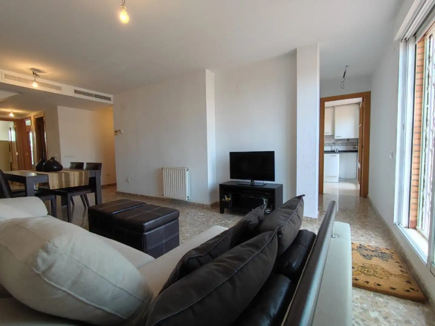 Sala d'estar de Àtic de lloguer en Jesús
