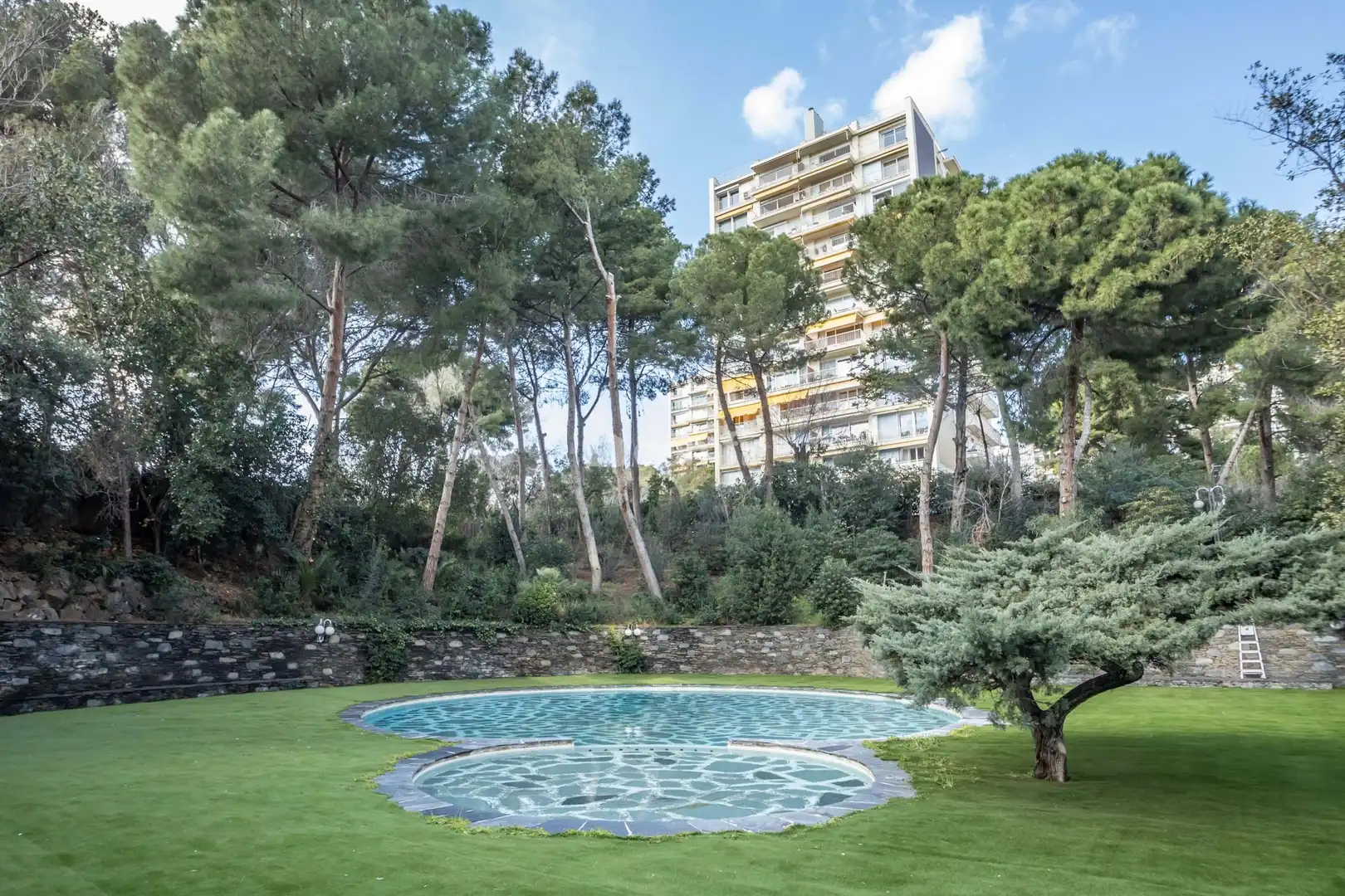 Garten von Wohnung zum Verkauf in Barcelona mit Klimaanlage, Heizung und Terrasse