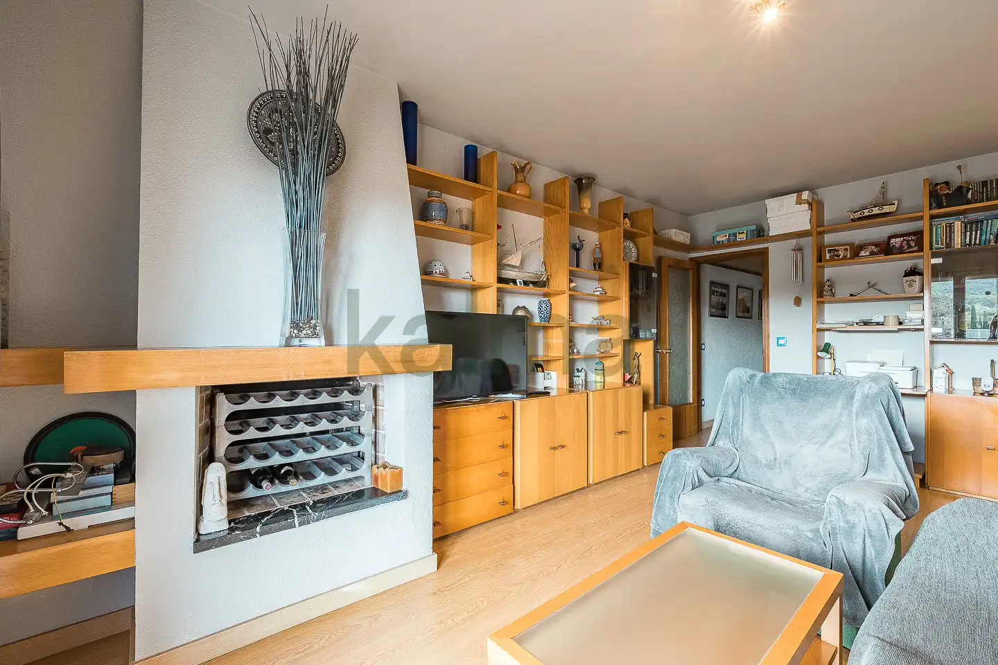 Sala de estar de Piso en venta en Poble