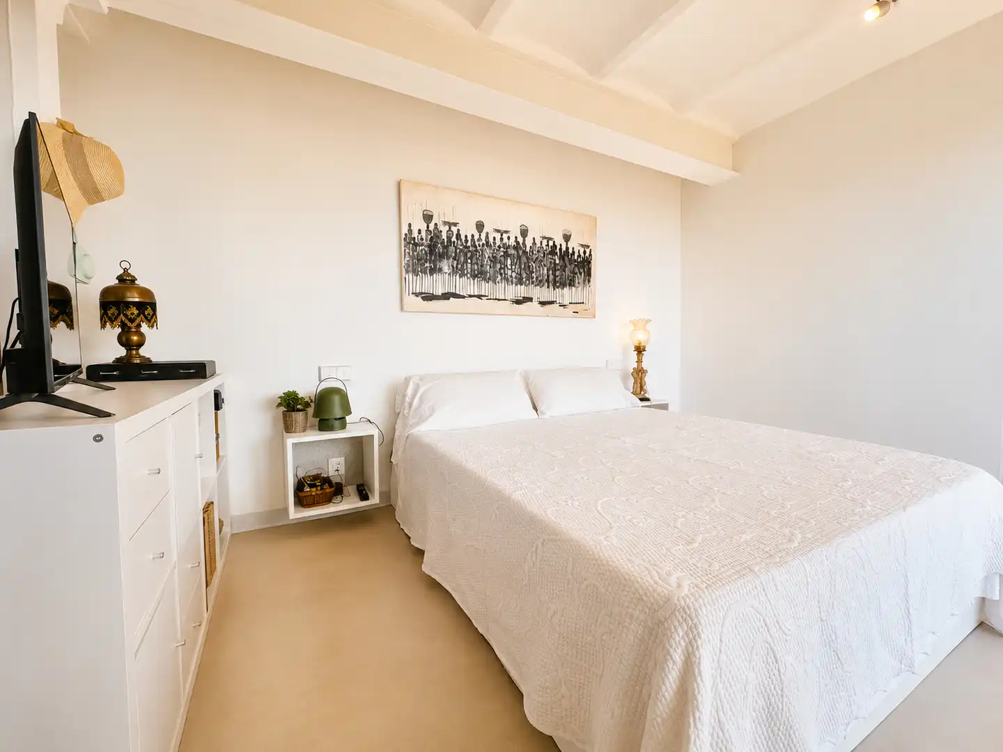 Bedroom of Houses for sale in Hoyo de Manzanares  with Air Conditioner, Private garden and Swimming Pool