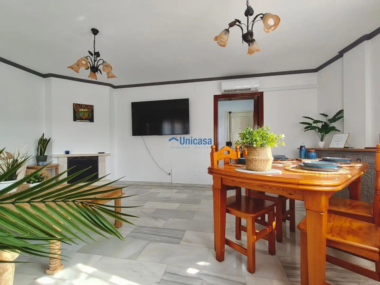 Comedor de Casa adosada en venta en Málaga con Terraza