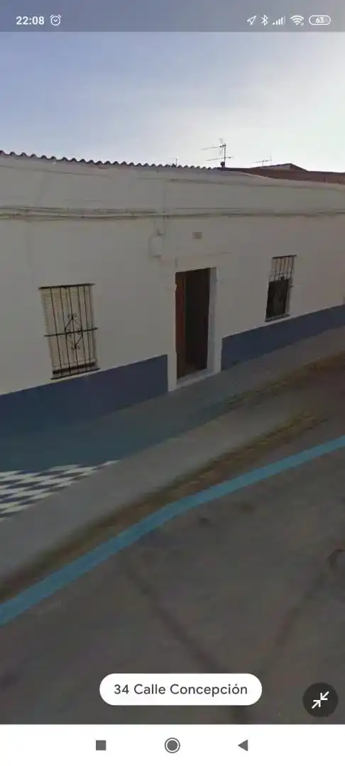 Vista exterior de Planta baja en venta en Olivenza con Trastero, Lavadora y Microondas
