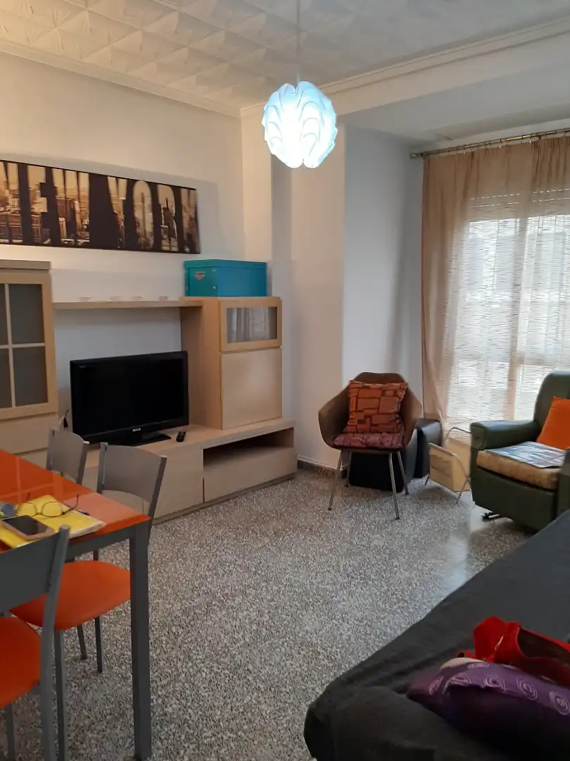 Sala d'estar de Pis de lloguer en Sagunto / Sagunt amb Moblat, Forn i Rentadora