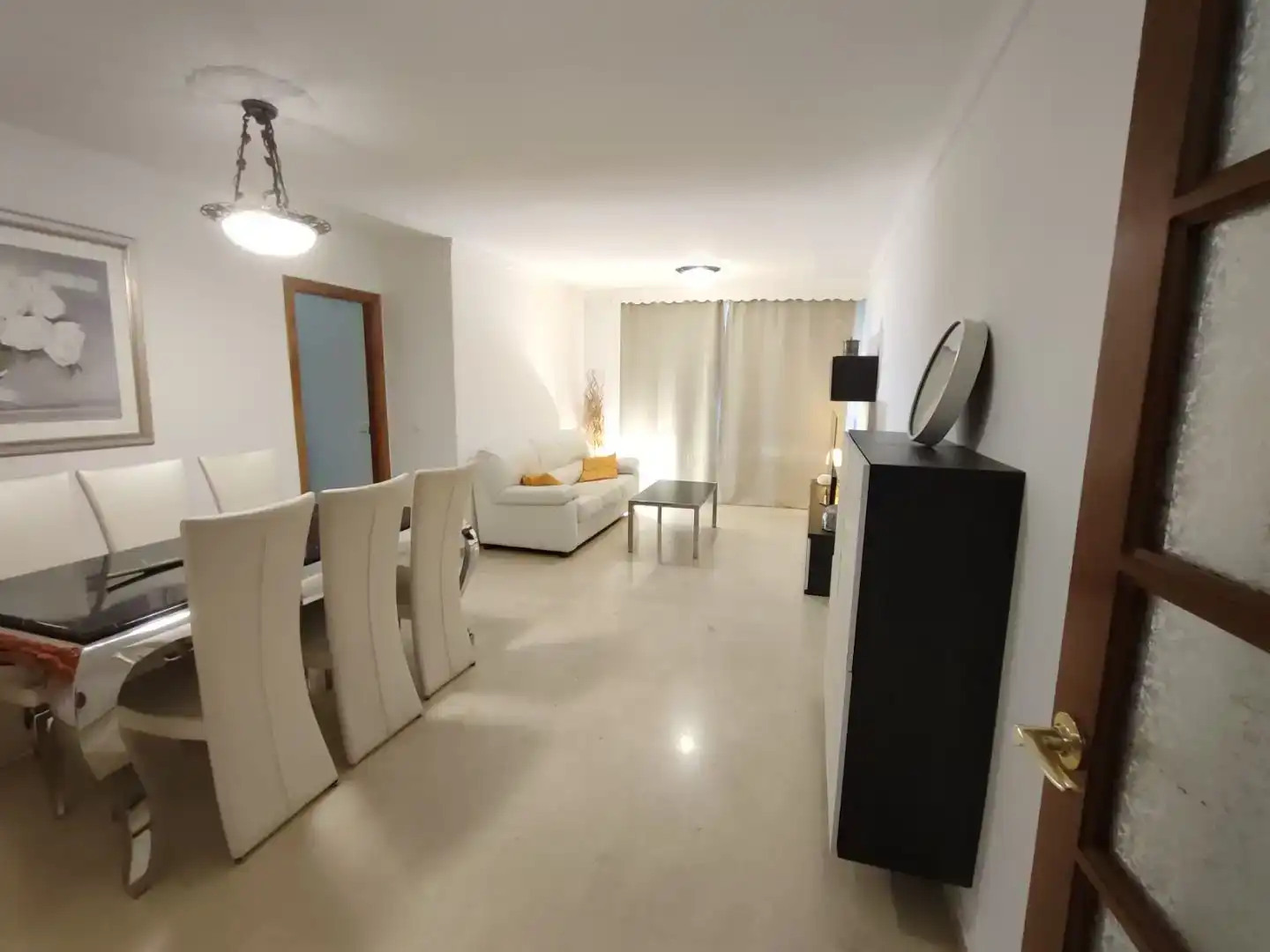 Living room of Flat for sale in Mijas