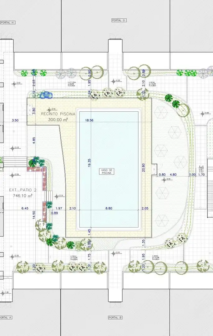 Schwimmbecken von Wohnung zum Verkauf in Madrid mit Klimaanlage, Heizung und Abstellraum