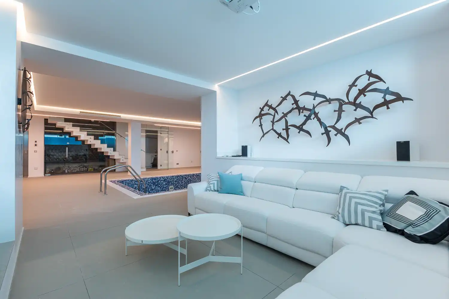Living room of Houses for rent in Dénia  with Air Conditioner, Heating and Private garden