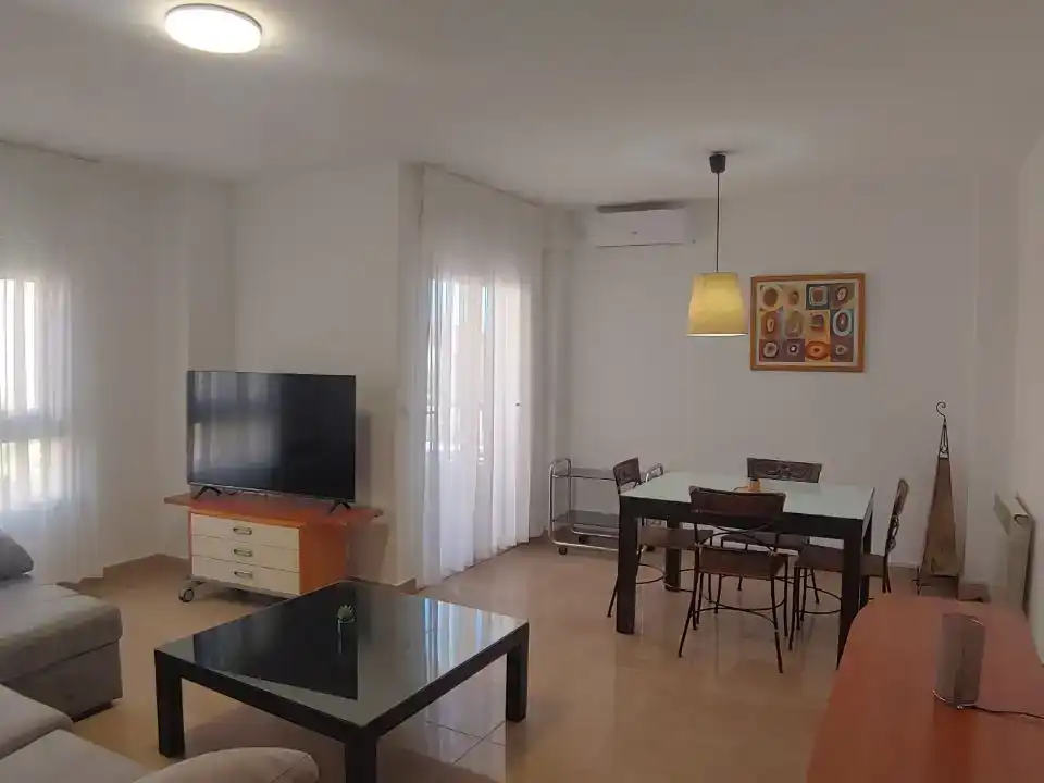 Wohnzimmer von Wohnung zur Miete in Granada mit Klimaanlage, Schwimmbad und Möbliert