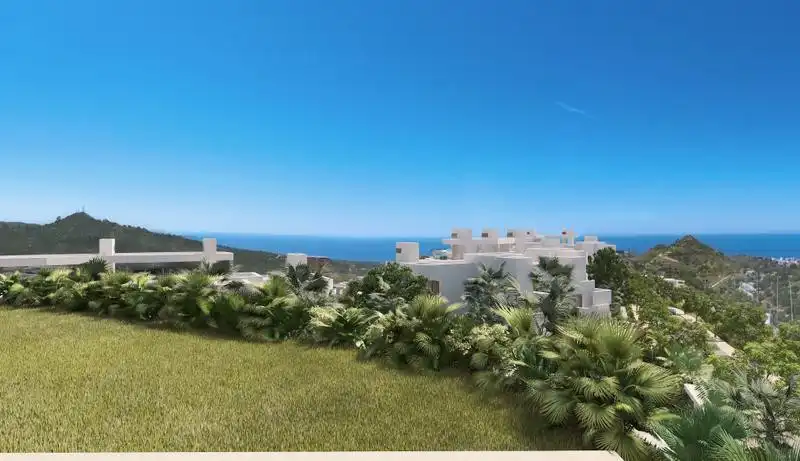 Jardín de Planta baja en venta en Ojén con Aire acondicionado, Jardín privado y Terraza