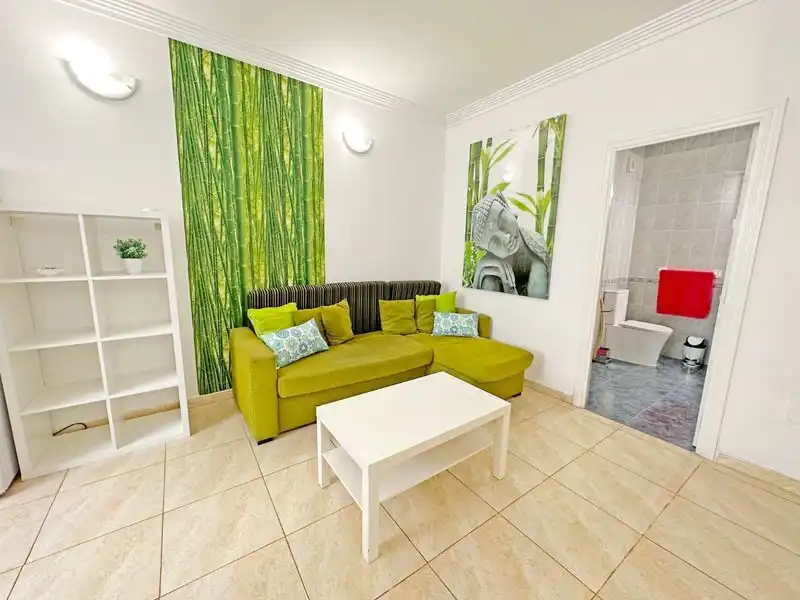 Sala de estar de Piso en venta en San Bartolomé de Tirajana con Aire acondicionado, Terraza y Amueblado