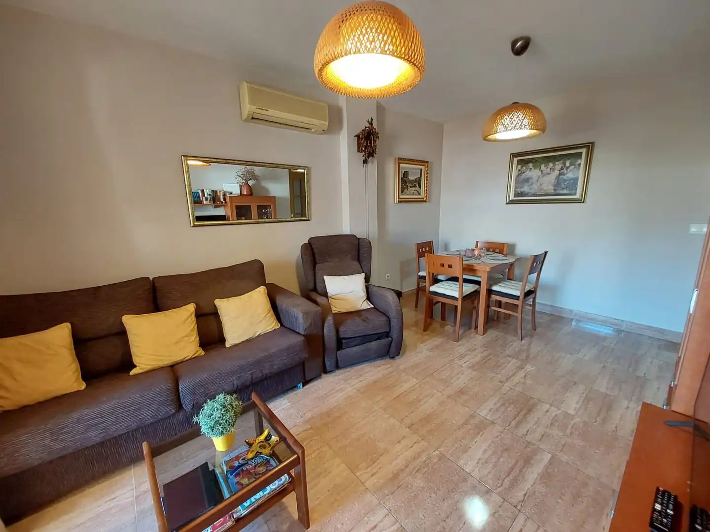 Sala d'estar de Apartament en venda en Centro