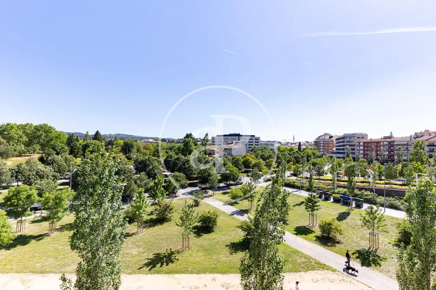 Außenansicht von Wohnung zum Verkauf in Sant Cugat del Vallès mit Klimaanlage, Heizung und Balkon