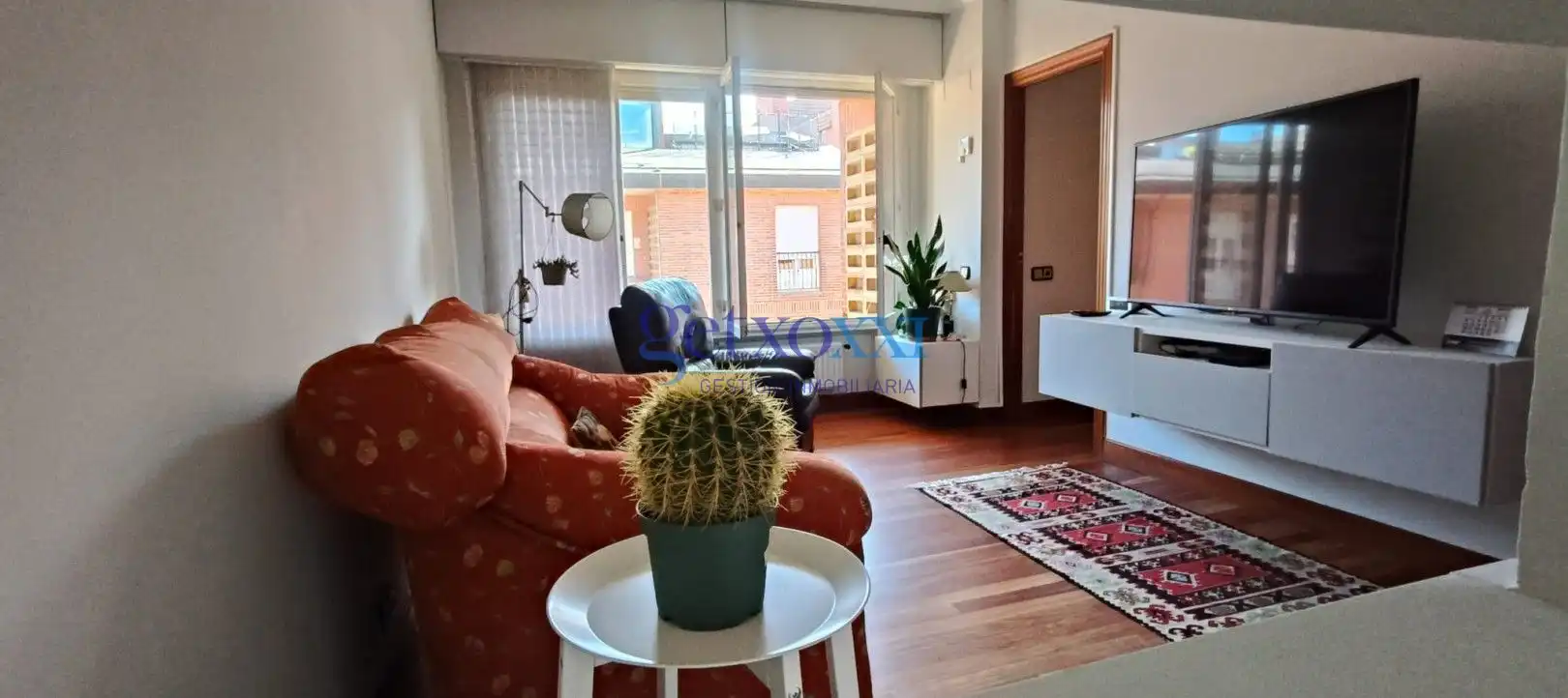 Sala d'estar de Àtic en venda en Getxo  amb Calefacció i Terrassa