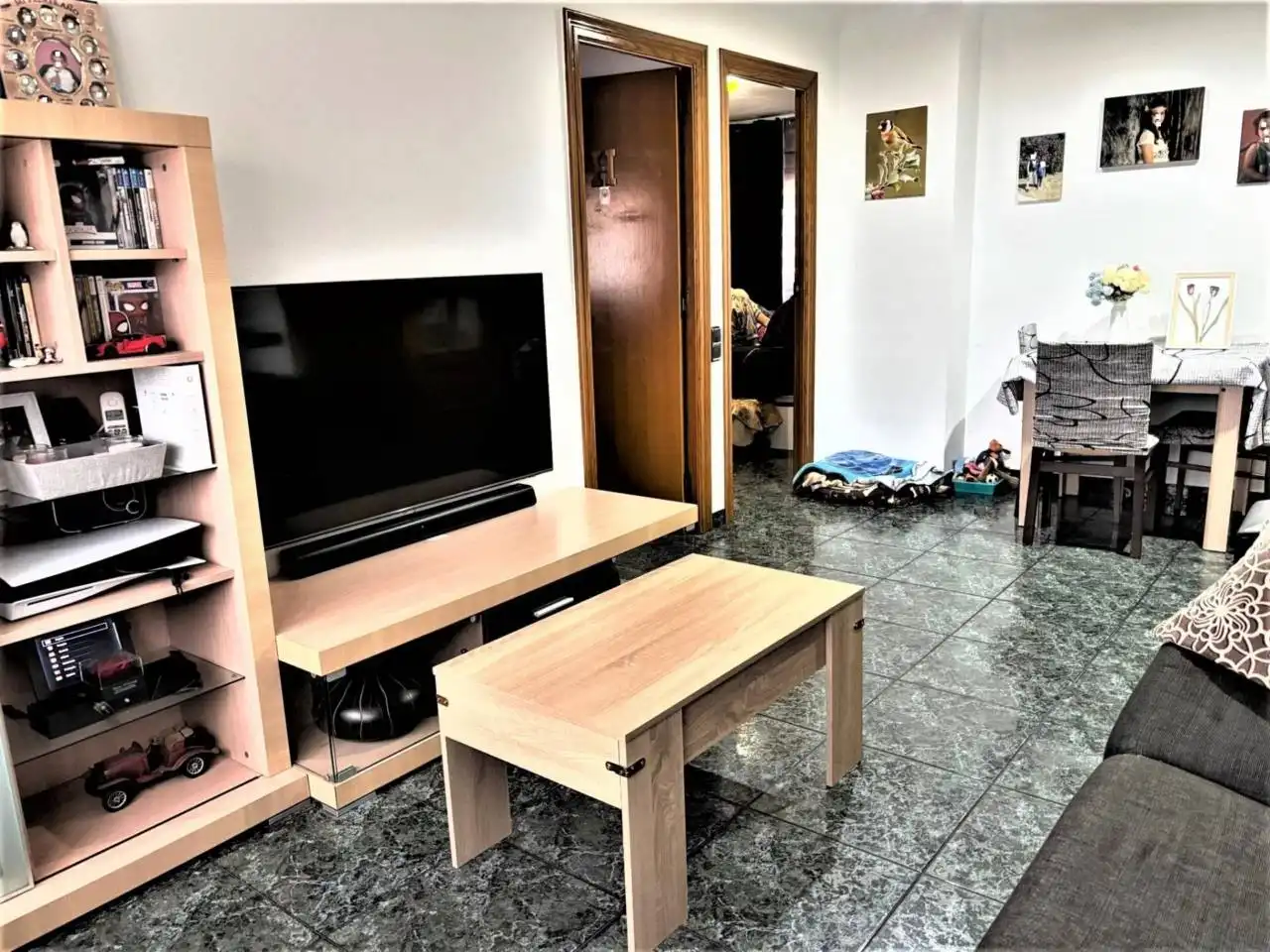 Sala d'estar de Pis en venda en Terrassa amb Aire condicionat i Calefacció