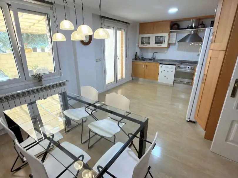 Cuina de Casa o xalet en venda en  Albacete Capital amb Aire condicionat, Terrassa i Balcó