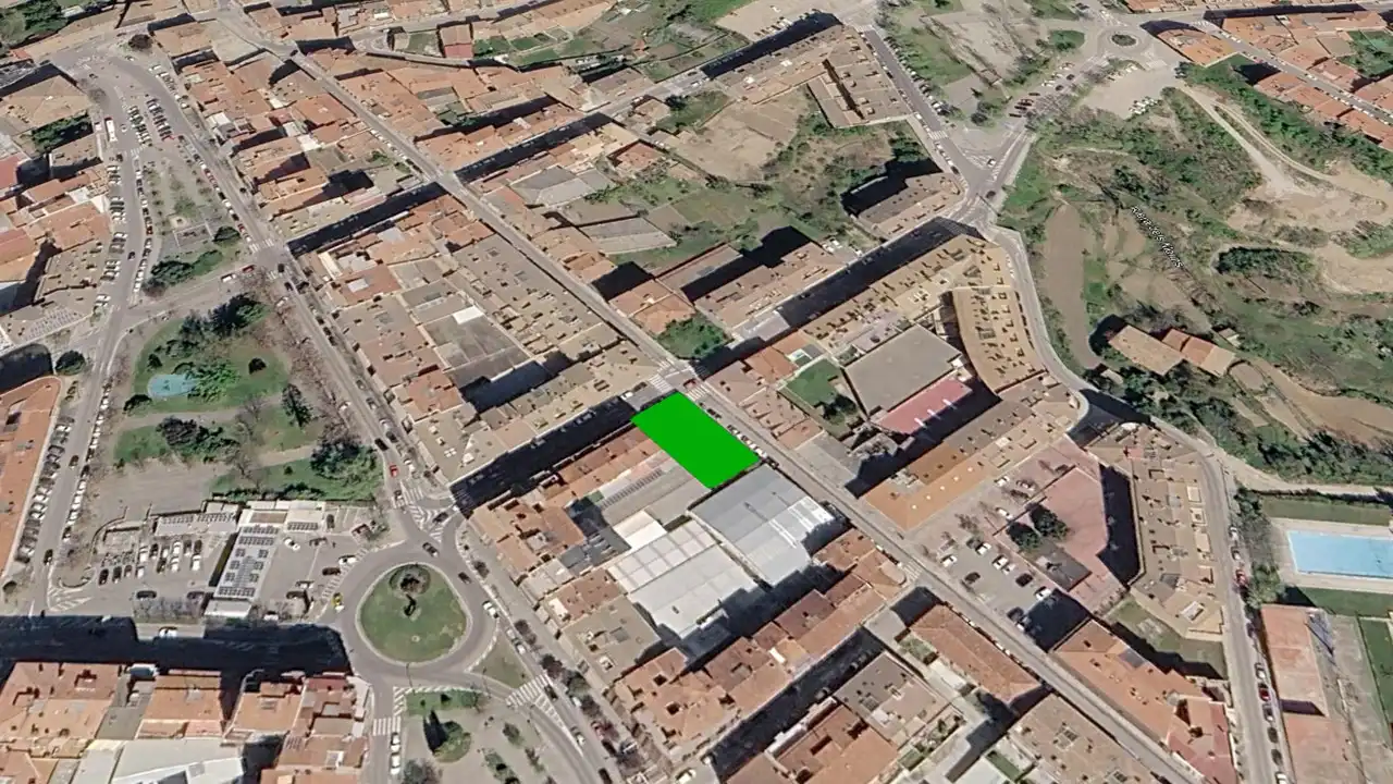 Vista exterior de Oficina en venta en Berga