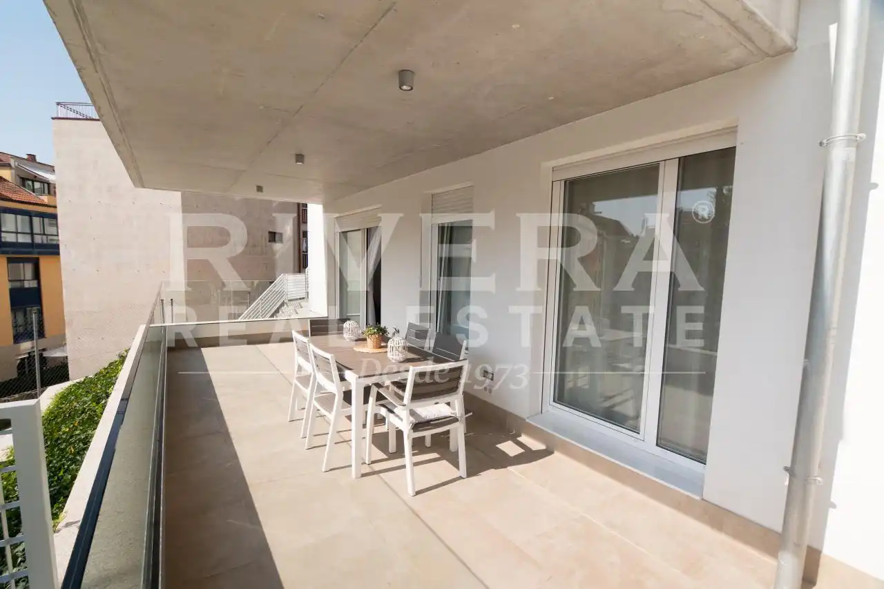 Terraza de Piso en venta en Sanxenxo con Calefacción, Terraza y Trastero