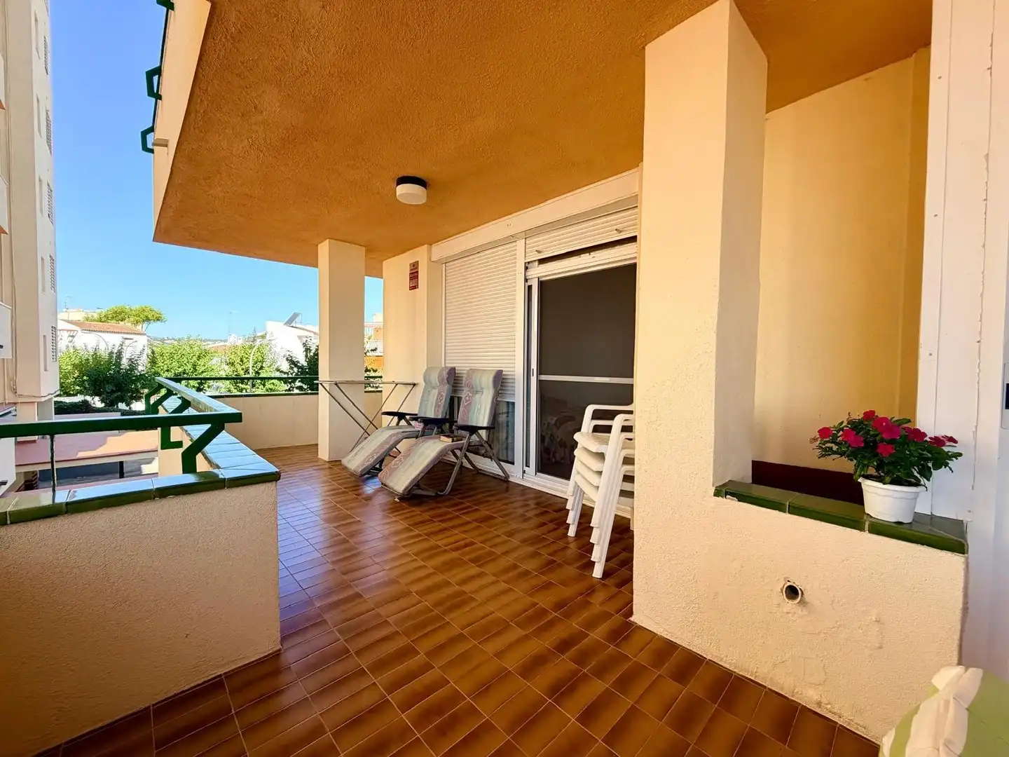 Terrasse von Wohnung zum Verkauf in Cunit mit Terrasse, Abstellraum und Möbliert