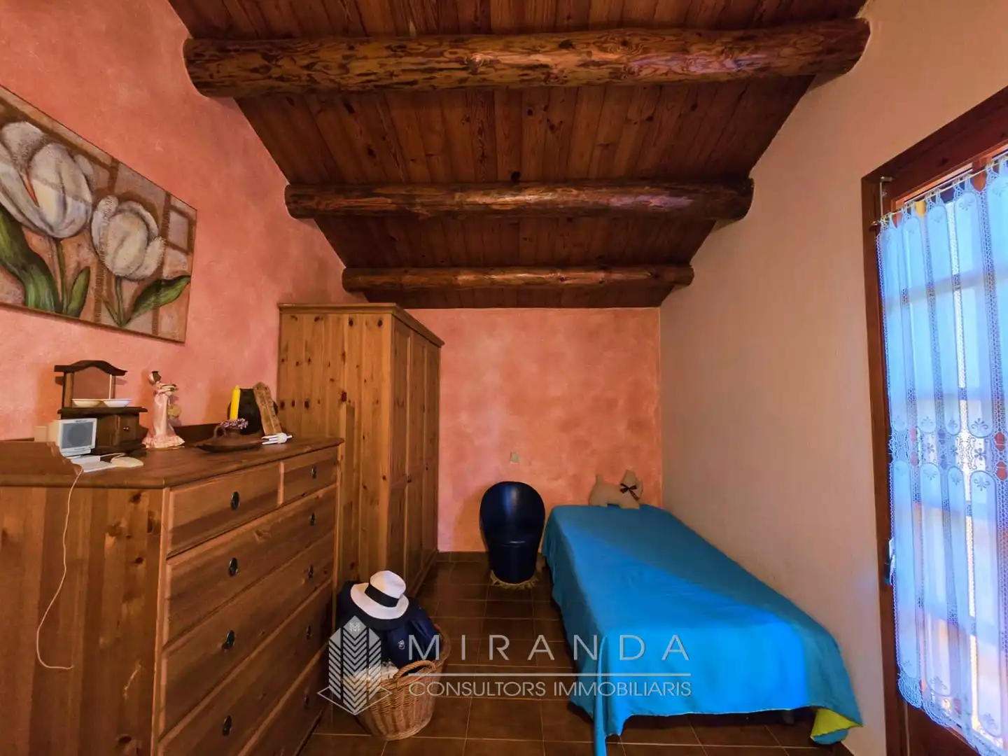 Dormitori de Casa o xalet en venda en Riells i Viabrea amb Calefacció, Jardí privat i Terrassa