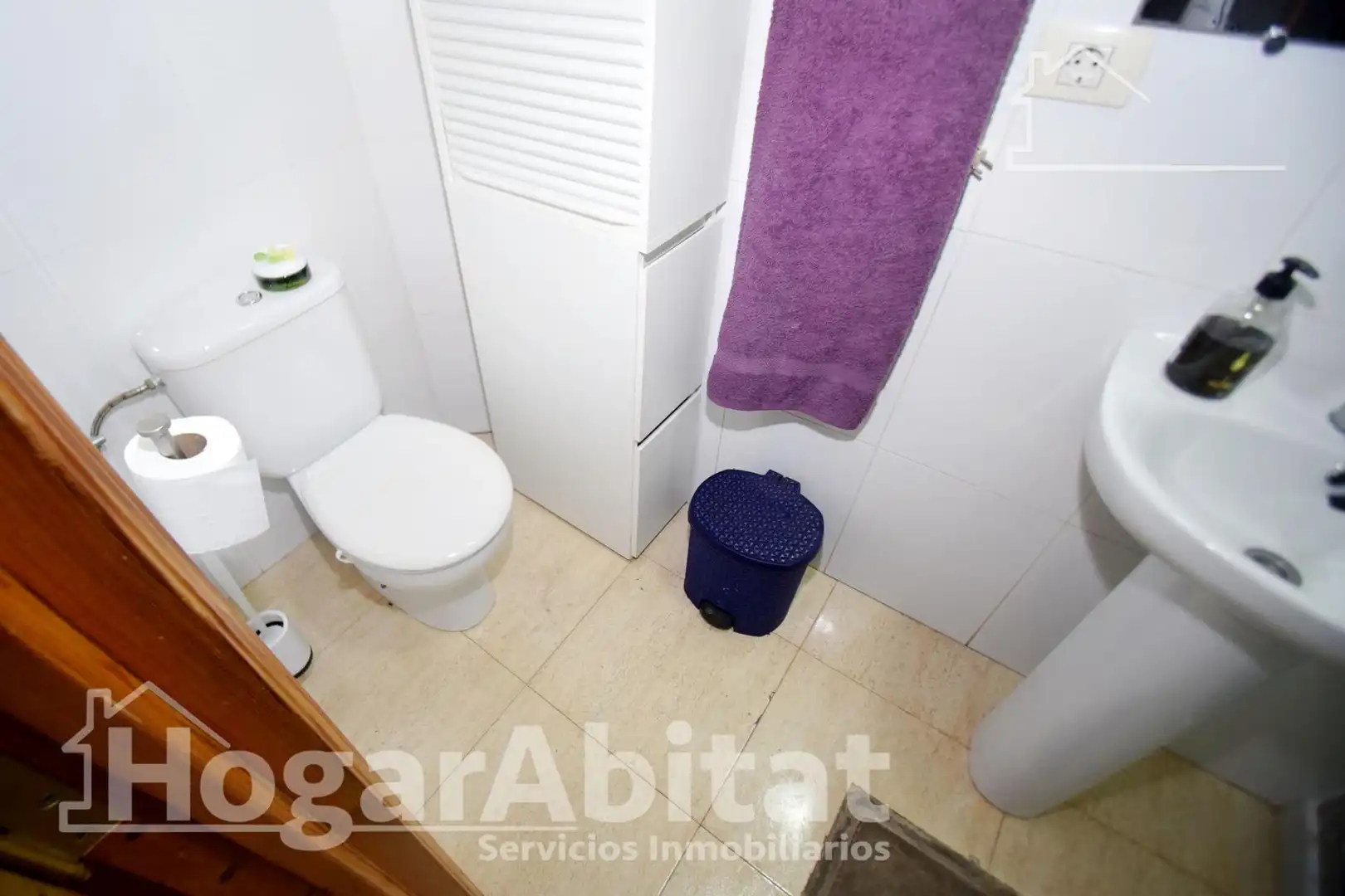 Badezimmer von Haus oder Chalet zum Verkauf in Burriana / Borriana mit Heizung, Terrasse und Möbliert