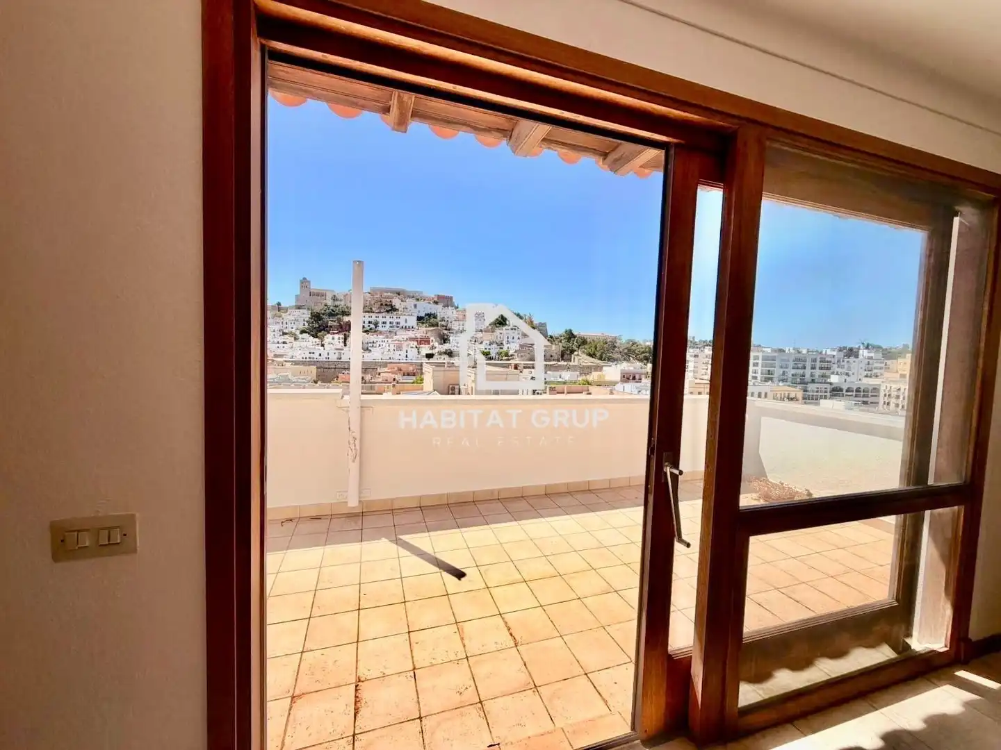 Exterior view of Duplexes for sale in Eivissa  with Air Conditioner, Heating and Terrace