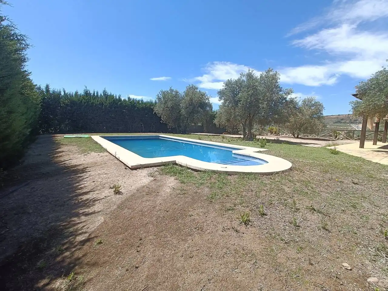 Swimming pool of Country homes for sale in Moraleda de Zafayona  with Private garden, Swimming Pool and Furnished