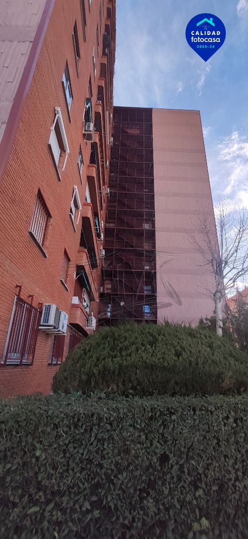 Exterior view of Flat for sale in  Madrid Capital  with Air Conditioner, Heating and Parquet flooring