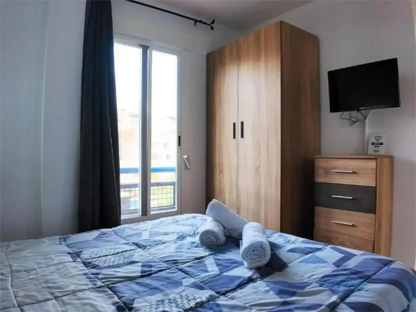 Bedroom of Flat for sale in Vera  with Air Conditioner and Swimming Pool